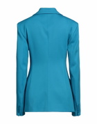 The Attico Womens Blazer Azure