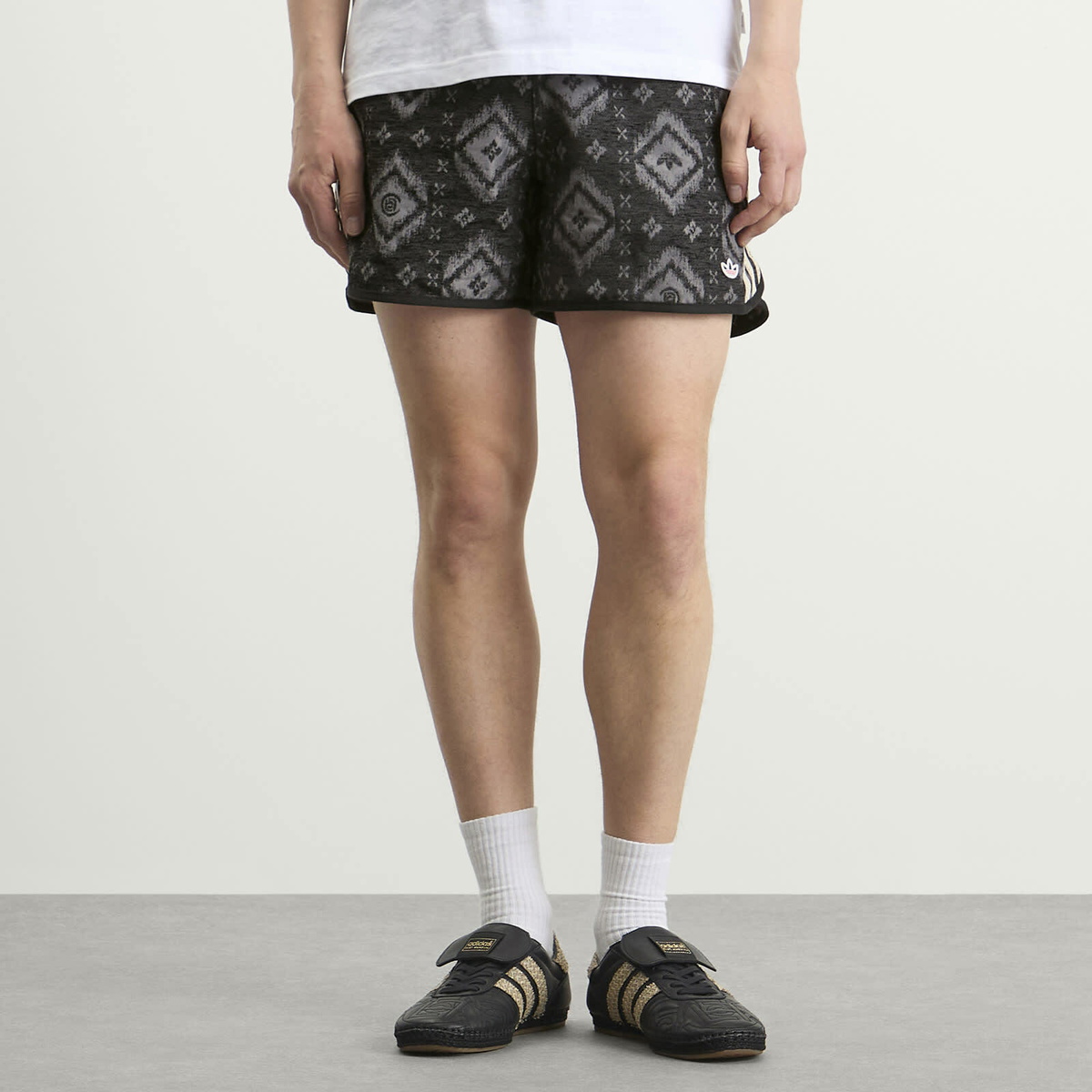 Adidas Men's Clot Ikat Short By Edison Chen in Carbon