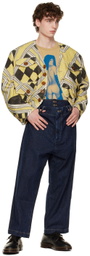 Vivienne Westwood Blue Alien Jeans