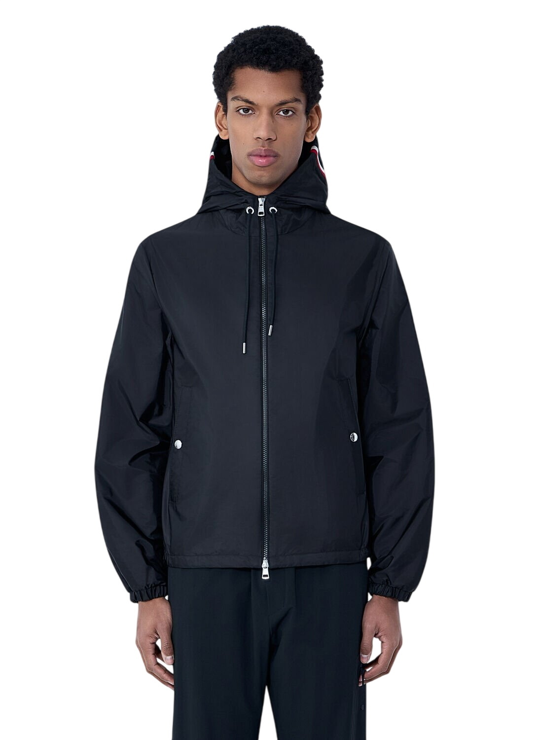 Moncler Men's Galion Hooded Down Jacket in White Moncler