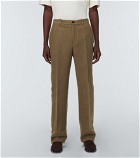 The Row - Gustavo high-rise wool-blend pants