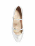 MAX MARA 5mm Circus Metallic Leather Ballerinas