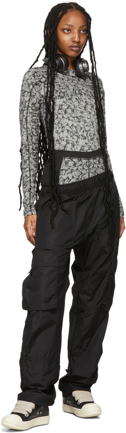 44 Label Group Black & Grey Teeth Sport Top