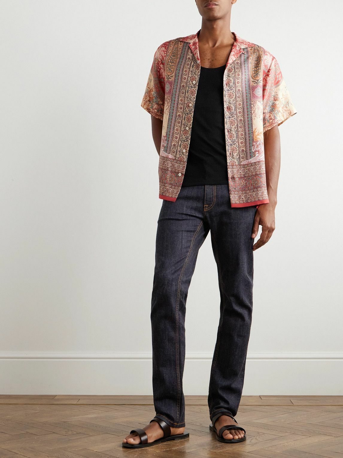 Etro - Straight-Leg Jeans - Blue