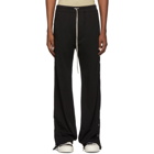 Rick Owens Drkshdw Black Easy Pusher Lounge Pants