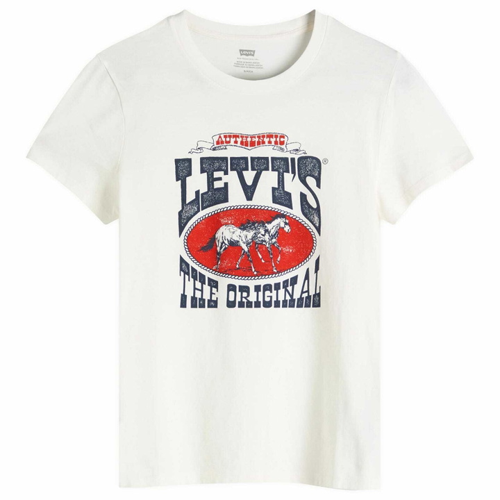 Photo: Levi's Women's Levis The Perfect T-Shirt in Levi'S Horse Poster