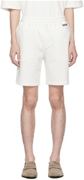 ZEGNA White Drawstring Shorts
