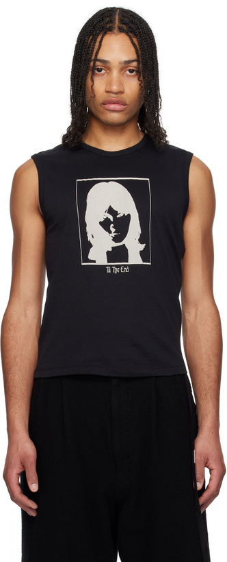 Photo: Ann Demeulemeester Black Ysewijn 'Till The End' Tank Top