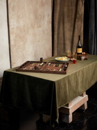 L'Objet Brown Matis Wood Backgammon Set