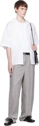 Marni Black Shoelace Strap Crossbody Bag