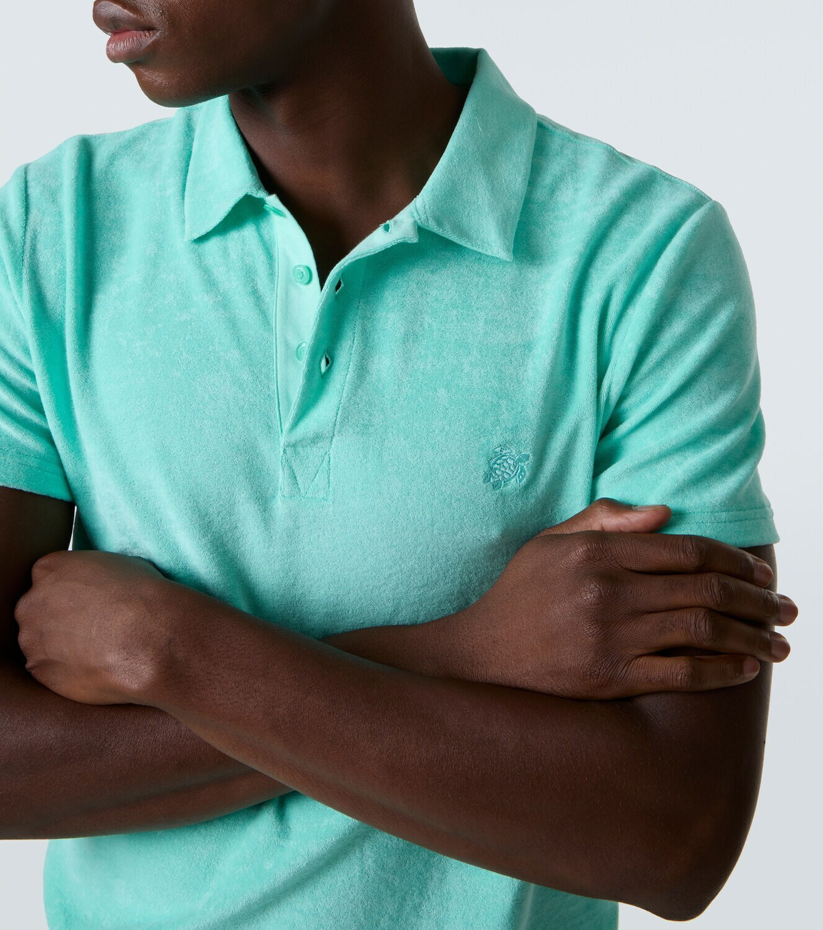 Vilebrequin Phoenix cotton-blend terry polo shirt