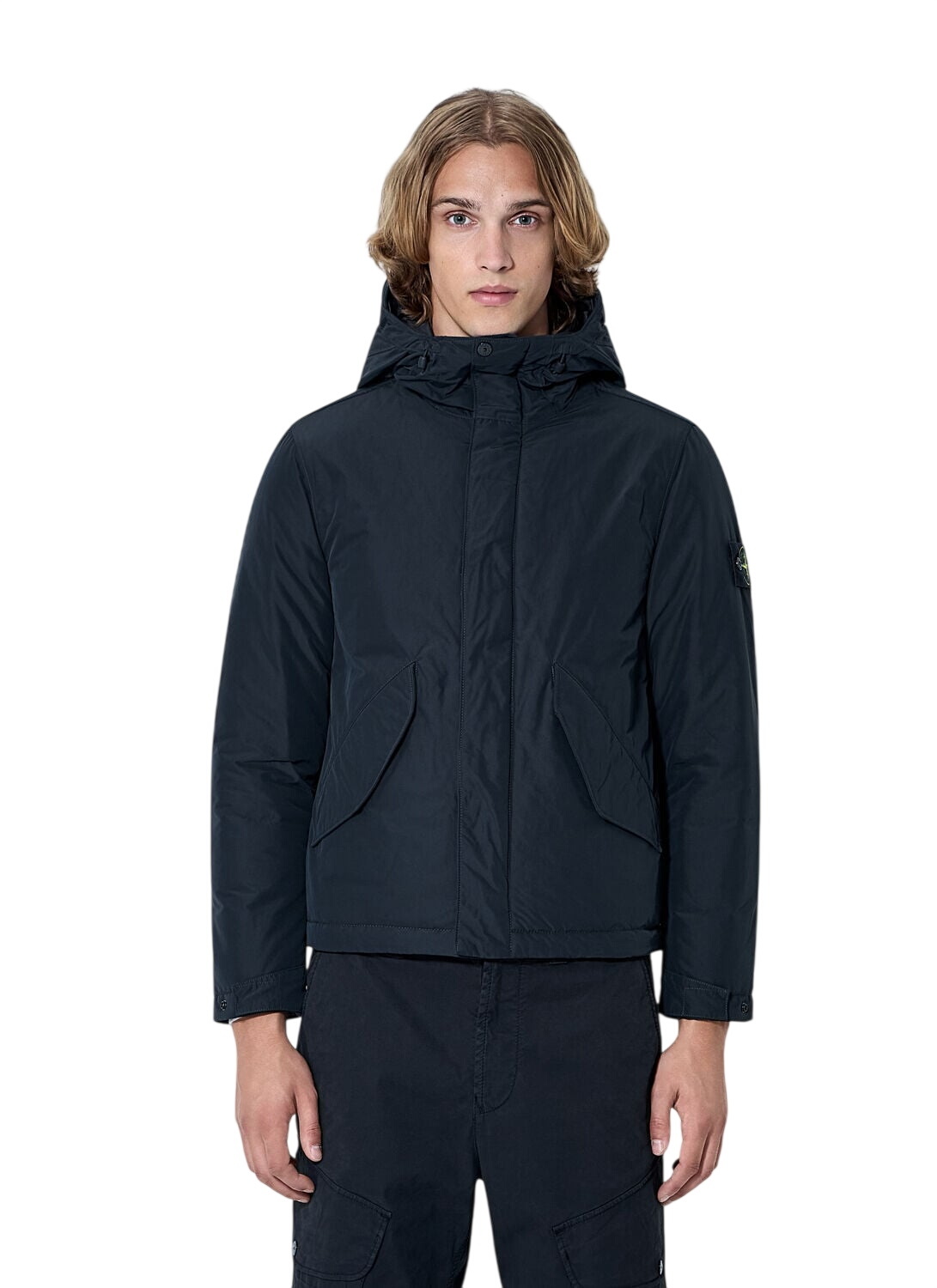 Stone Island Black Ghost Piece Tank Shield Jacket Stone Island