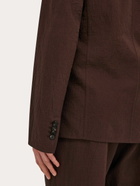 Ferragamo Mens Single breasted blazer in Brown