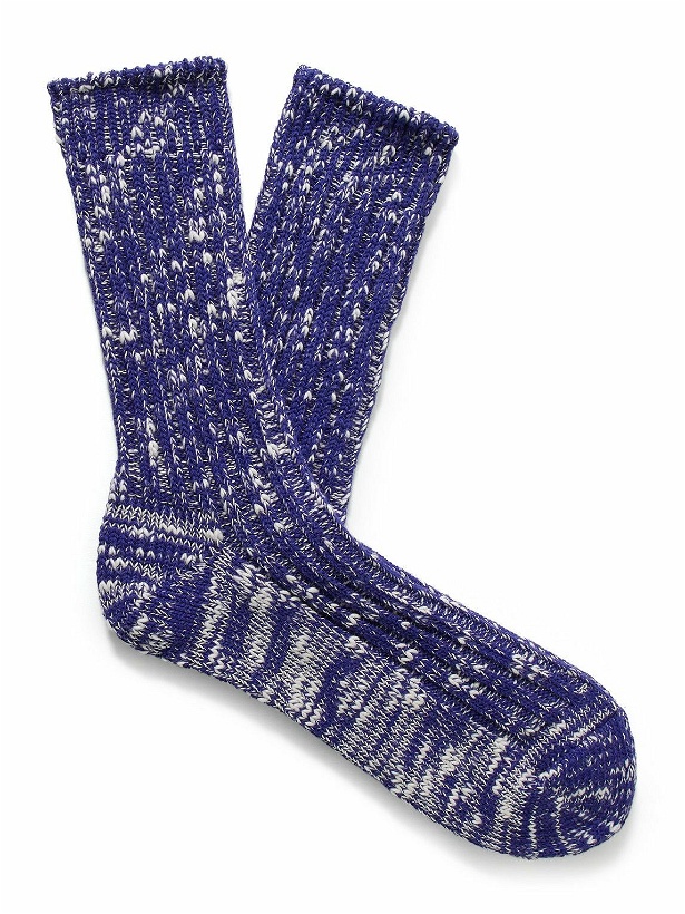 Photo: Rostersox - Ribbed Cotton-Blend Socks