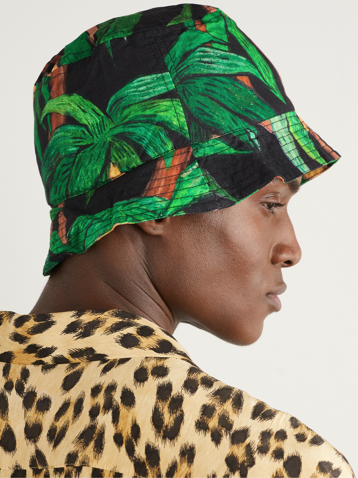 ENDLESS JOY - Printed TENCEL™ Lyocell Bucket Hat