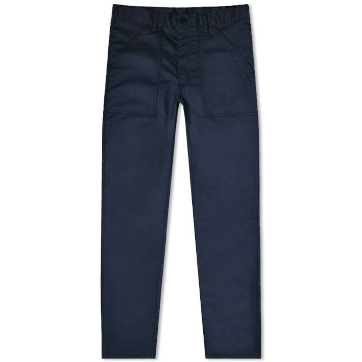 Photo: Stan Ray Men's Taper Fit 4 Pocket Fatigue Pant in Navy Ripstop