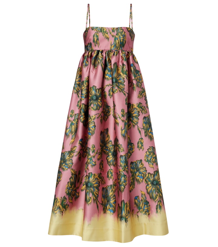 Photo: Alémais Faye floral midi dress