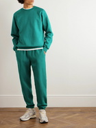 Les Tien - Tapered Garment-Dyed Cotton-Jersey Sweatpants - Green