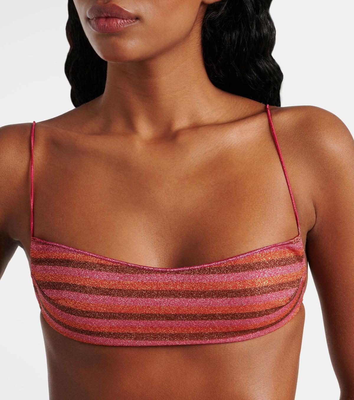 Oséree Lumière striped bikini