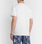 rag & bone - Embroidered Printed Cotton-Jersey T-Shirt - White
