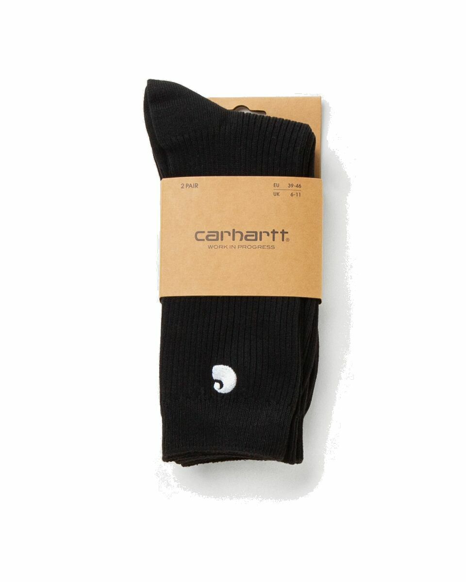 Photo: Carhartt Wip Madison Pack Socks Black - Mens - Socks