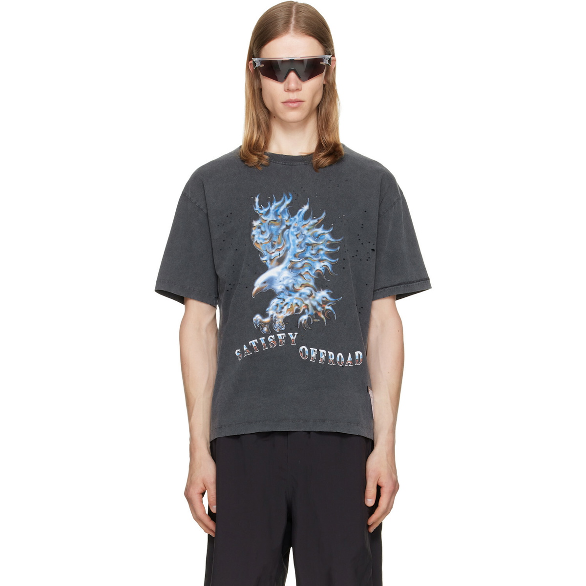 Satisfy Gray MothTech T‑shirt