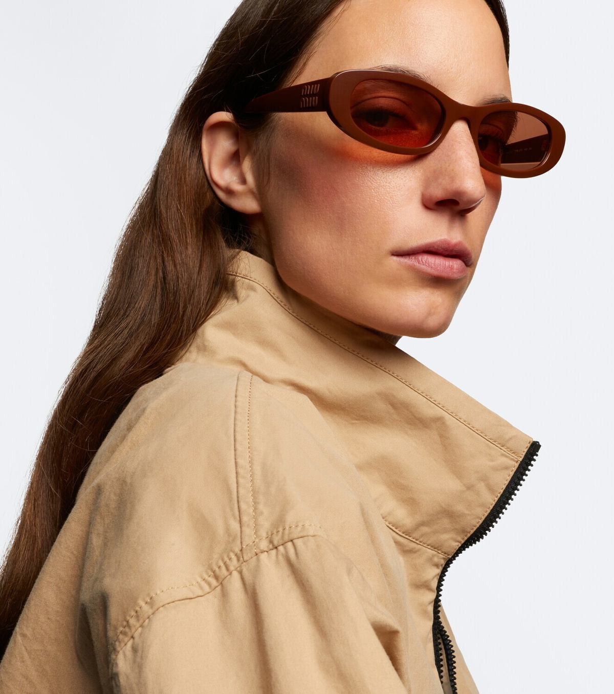 Miu Miu Signature oval sunglasses
