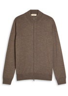 Aurélien Wool Cardigan Taupe