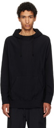 Y's For Men Black French Terry Hoodie