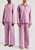 Tekla Unisex Poplin Pyjama Trousers Pink