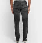 Nudie Jeans - Lean Dean Slim-Fit Organic Stretch-Denim Jeans - Gray