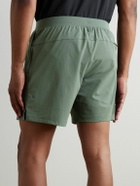 Lululemon - License to Train Linerless 7" Straight-Leg Stretch Recycled-Shell Drawstring Shorts - Green