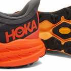 Hoka One One Men's Speedgoat 5 Sneakers in Castlerock/Flame