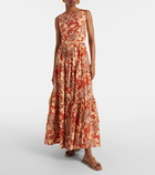 La DoubleJ Printed cotton poplin maxi dress