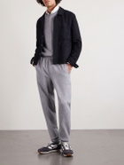TOM FORD - Tapered Cashmere and Cotton-Blend Sweatpants - Gray
