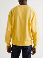 EDWIN - Cotton-Jersey Sweatshirt - Yellow