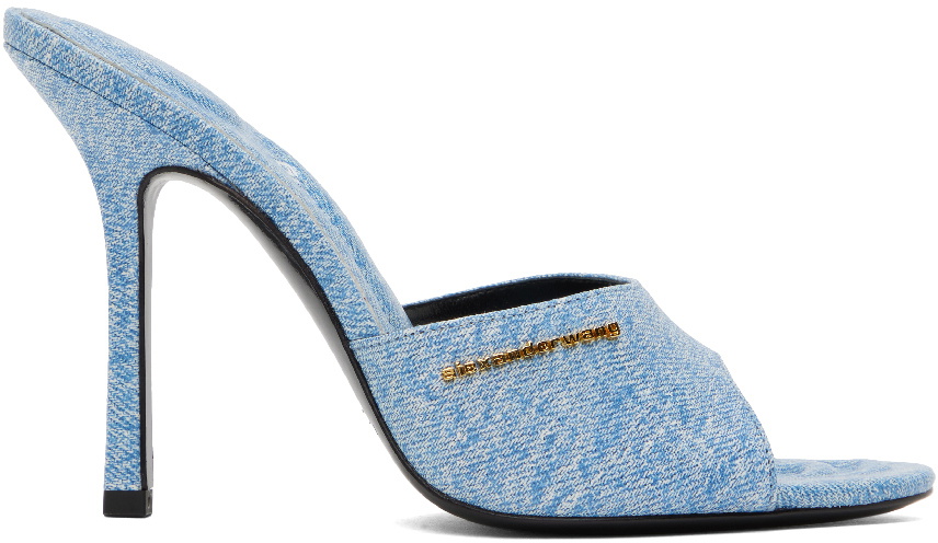 Alexander Wang ☆ブルー Lucienne ヒールサンダル Alexander Wang Blue Lucienne Heeled Sandals Alexander Wang