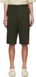 LE17SEPTEMBRE Green Belted Shorts
