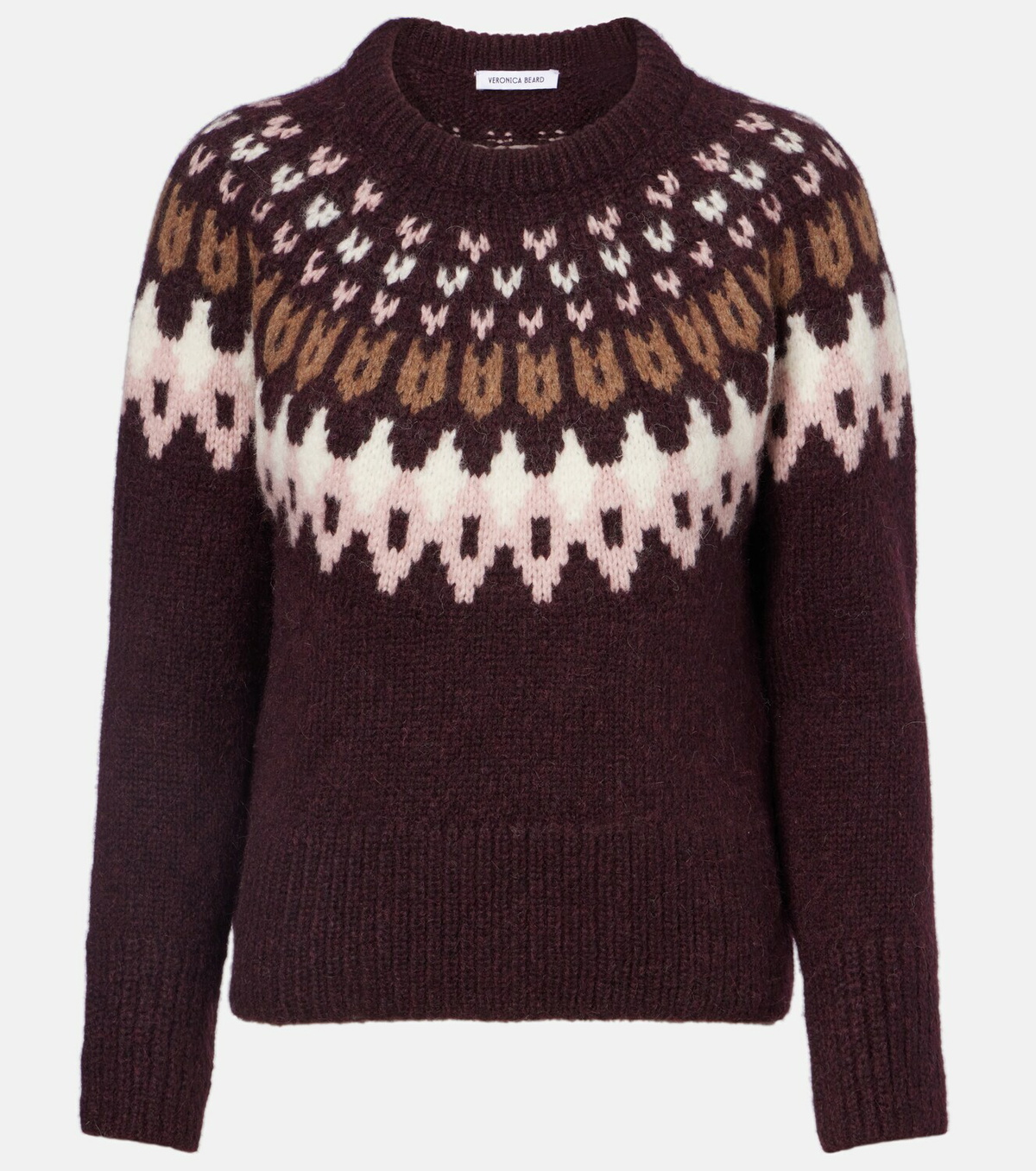 Veronica Beard Anne Fair Isle wool-blend sweater