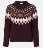 Veronica Beard Anne Fair Isle wool-blend sweater