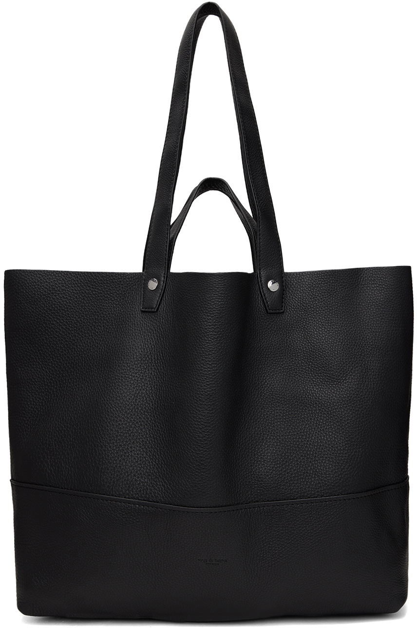 rag & bone Black Large Logan Tote Rag and Bone