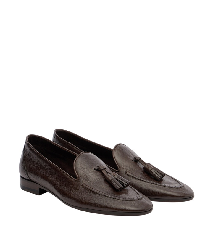 Photo: The Row Caden leather loafers