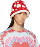 99% IS Red & Pink Magic Mushroom Bucket Hat