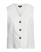 Rag & Bone Womens Tailored Vest in White