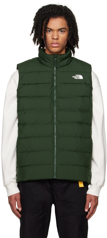Photo: The North Face Green Aconcagua 3 Down Vest