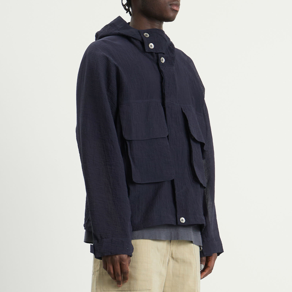 Gander Men's Lightweight Peveril Jacket in Dark Navy