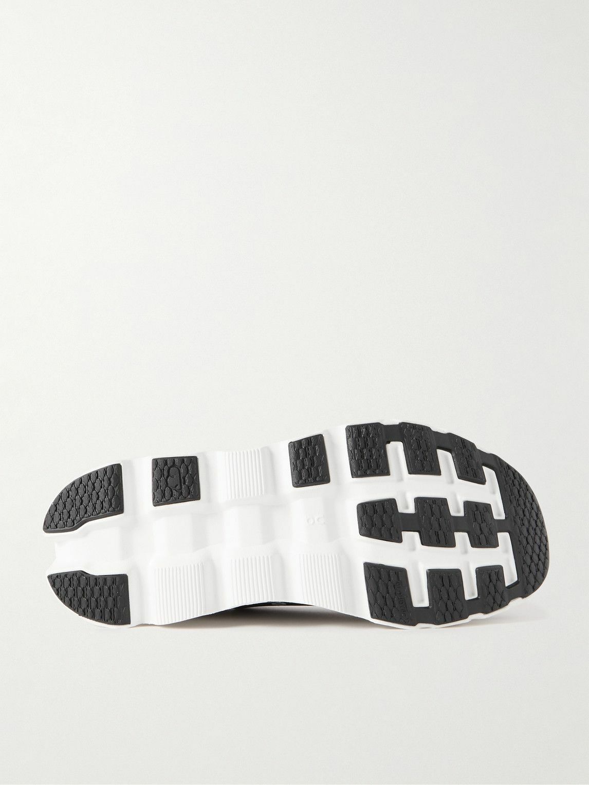 ON - Cloudstratus 3 Rubber-Trimmed Mesh Running Sneakers - Black