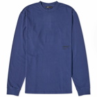 Parel Studios Men's BP Long Sleeve T-Shirt in Navy Blue