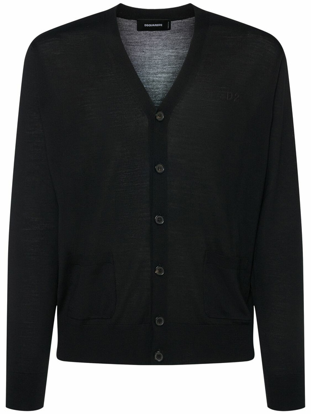 Photo: DSQUARED2 Knit Wool Cardigan