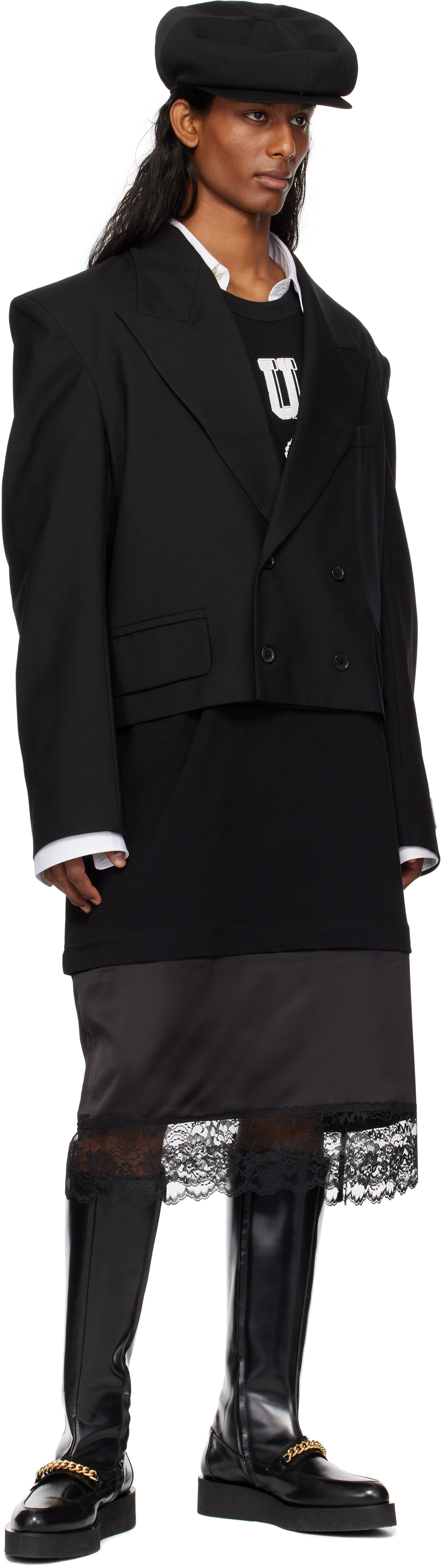 VAQUERA Black Slouchy Blazer